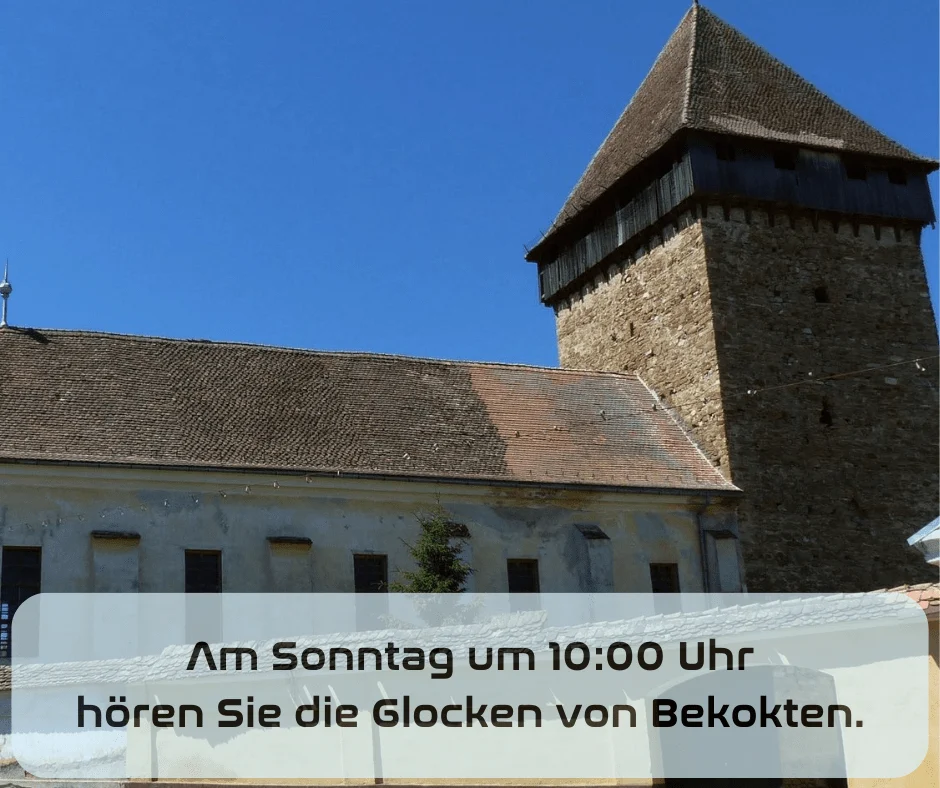 Wort zum Sonntag am 25.01.2026 mit Kurt Boltres – Glocken aus Bekokten
