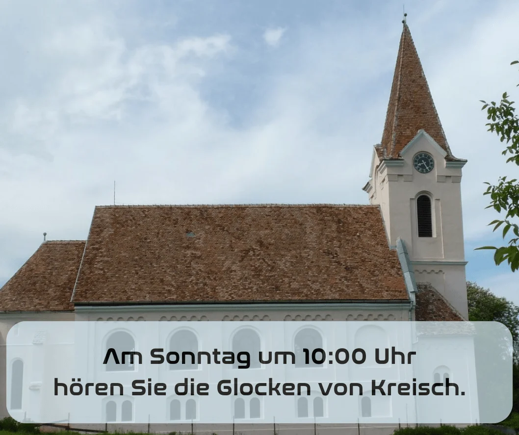 Wort zum Sonntag am 06.07.2025 mit Johannes Waedt – Glocken aus Kreisch