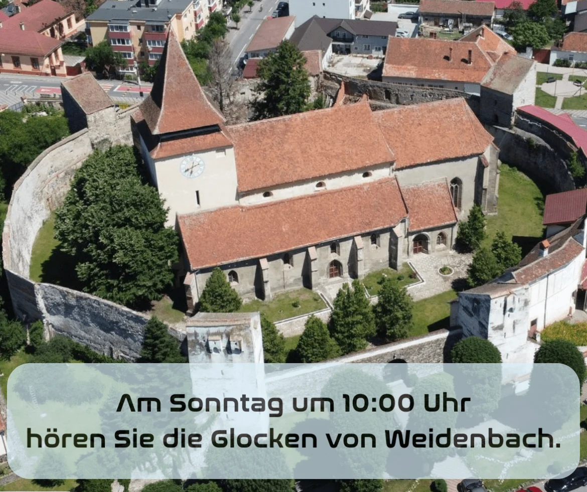 Wort zum Sonntag am 27.07.2025 mit Kurt Boltres – Glocken aus Weidenbach