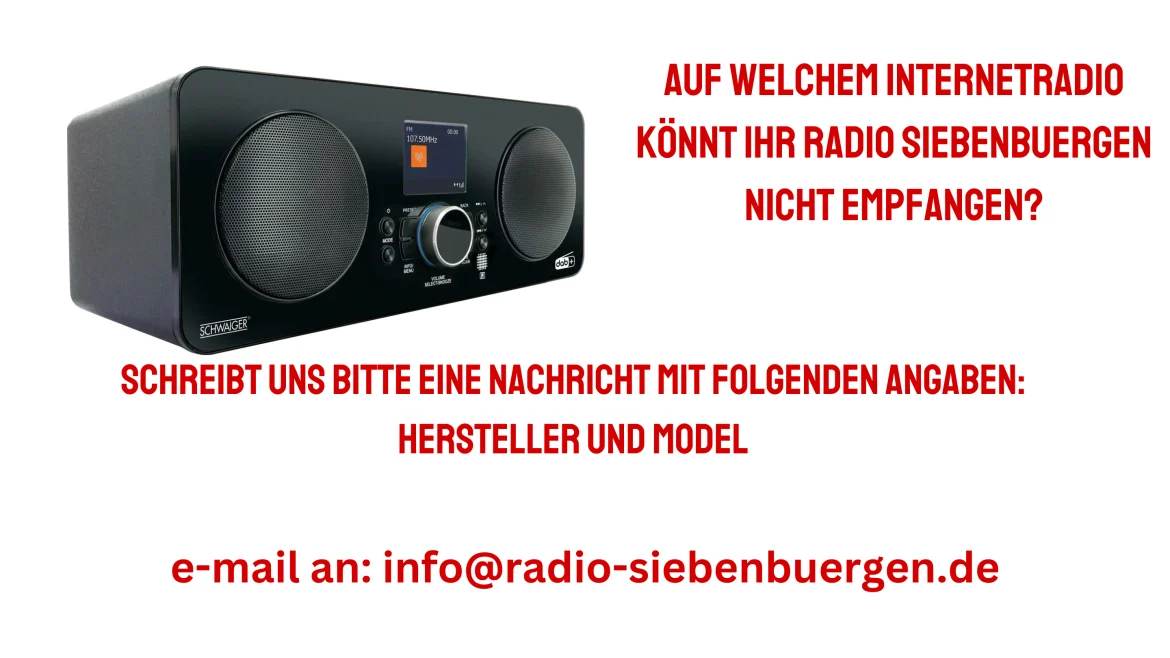 Empfang auf dem Internetradio