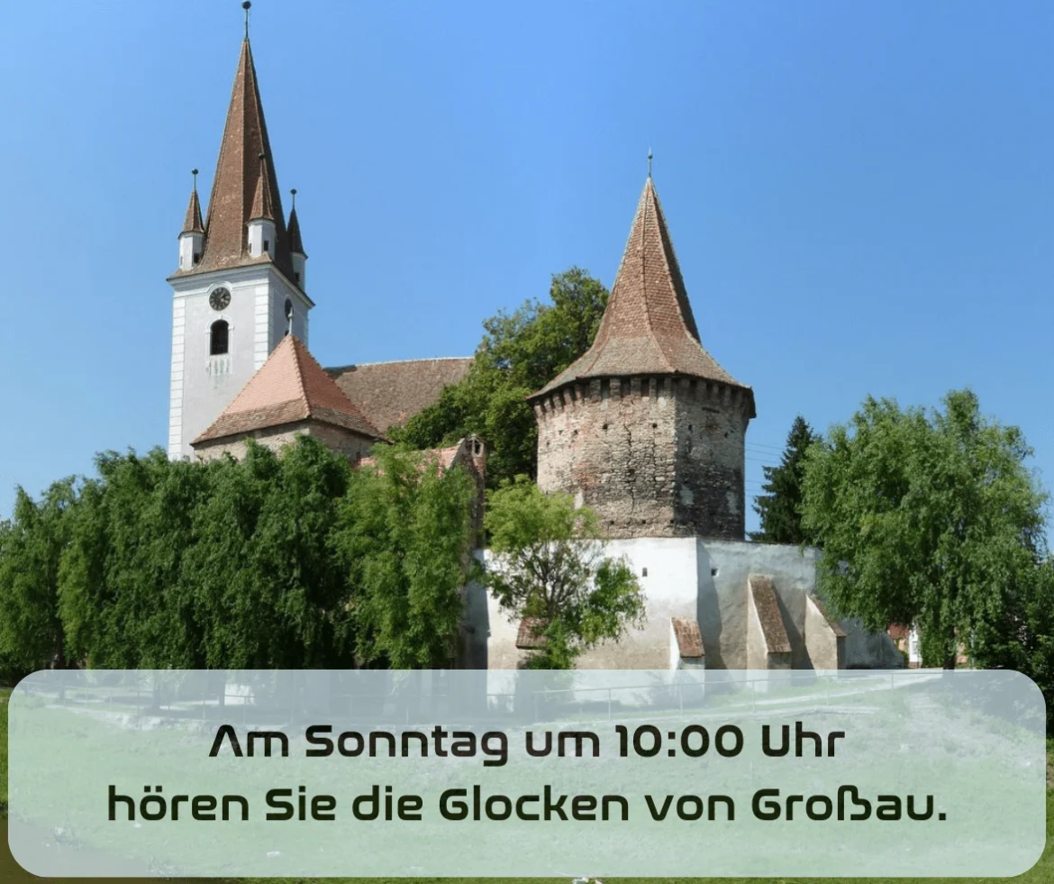 Wort zum Sonntag am 23.03.2025 mit Britta Seidner – Glocken aus Großau
