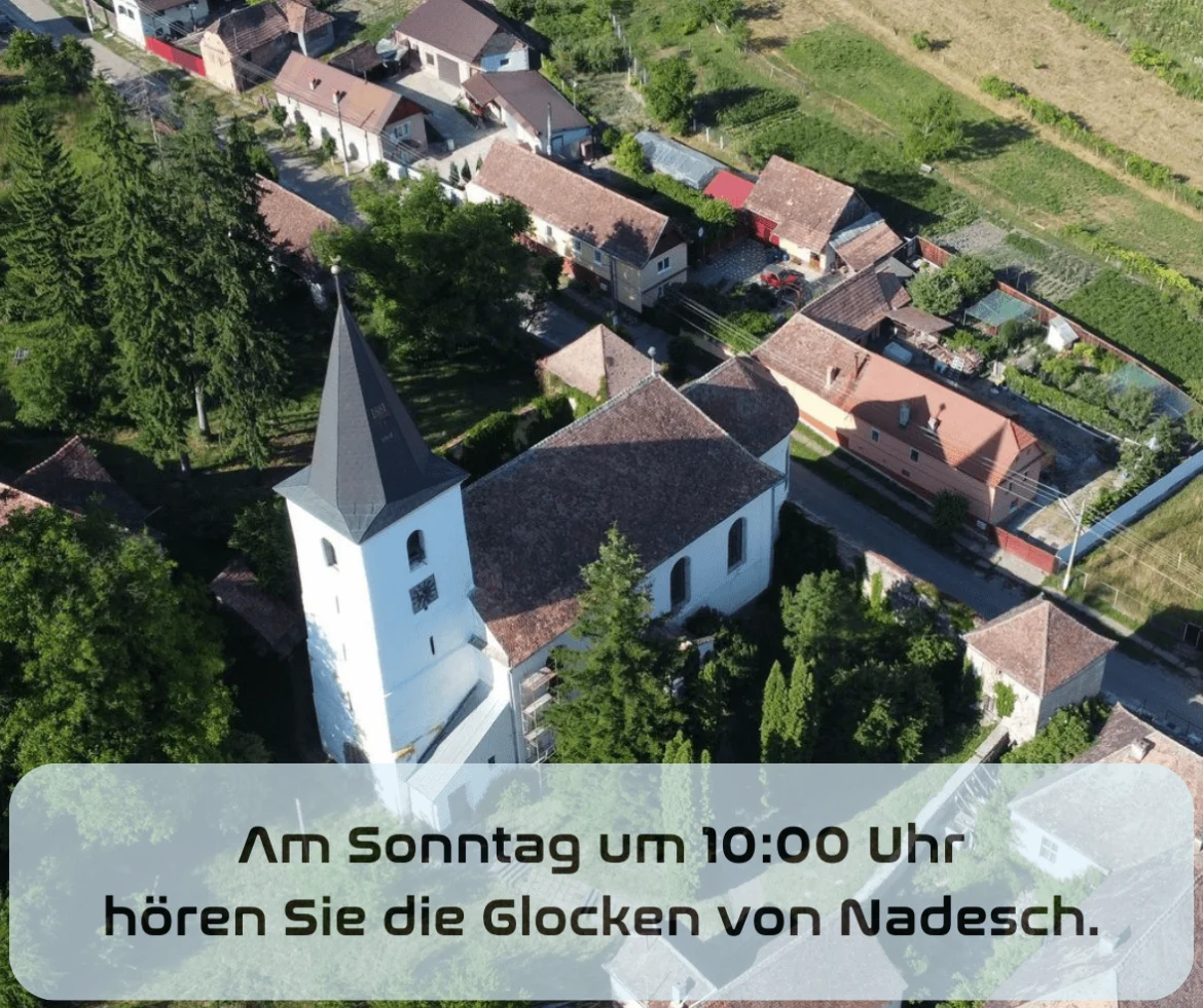Wort zum Sonntag am 06.04.2025 mit Johannes Waedt – Glocken aus Nadesch