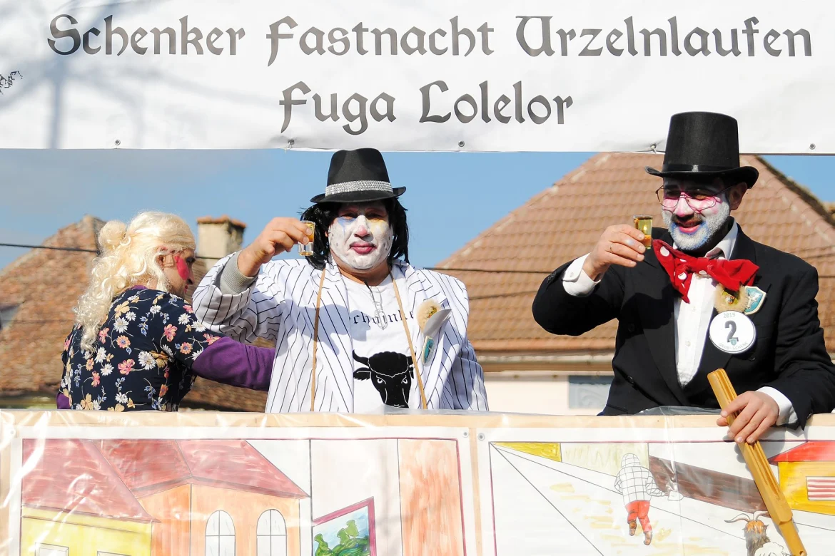 Groß Schenker Fastnacht Urzellaufen“ am 08. Februar 2025