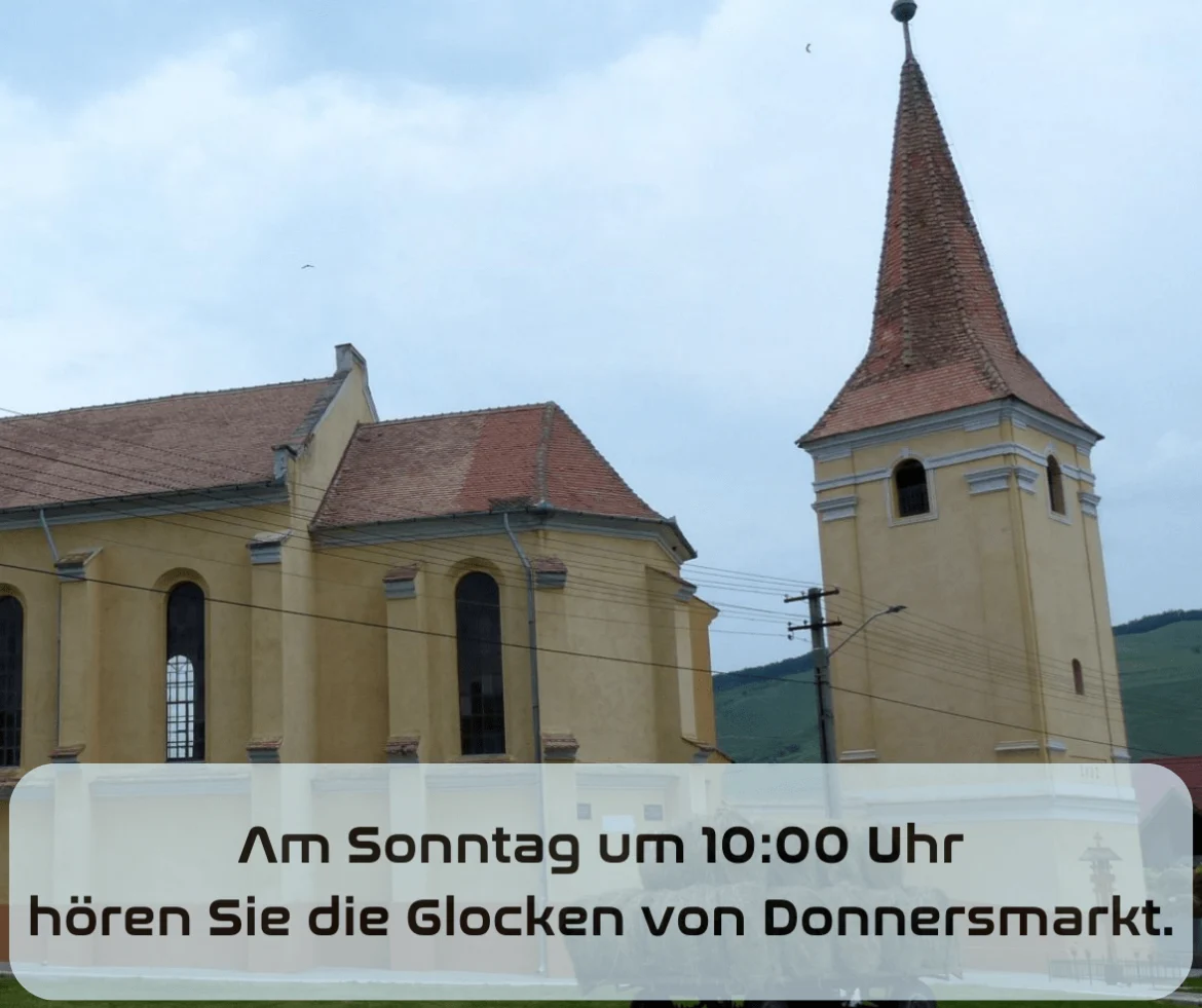 Wort zum Sonntag am 04.05.2025 mit Johannes Waedt – Glocken aus Donnersmarkt