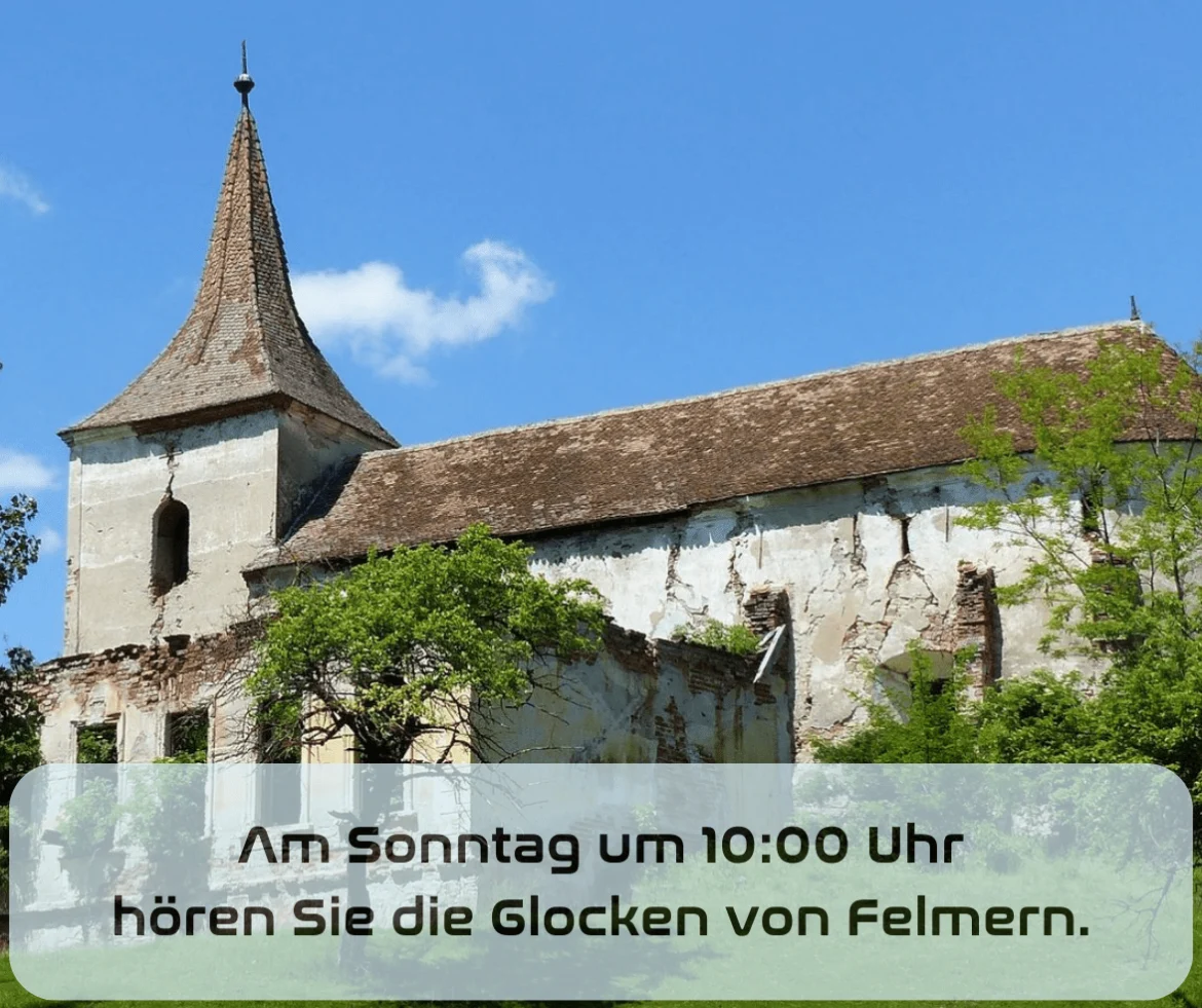 Wort zum Sonntag am 11.05.2025 mit Birgit Hamrich – Glocken aus Felmern