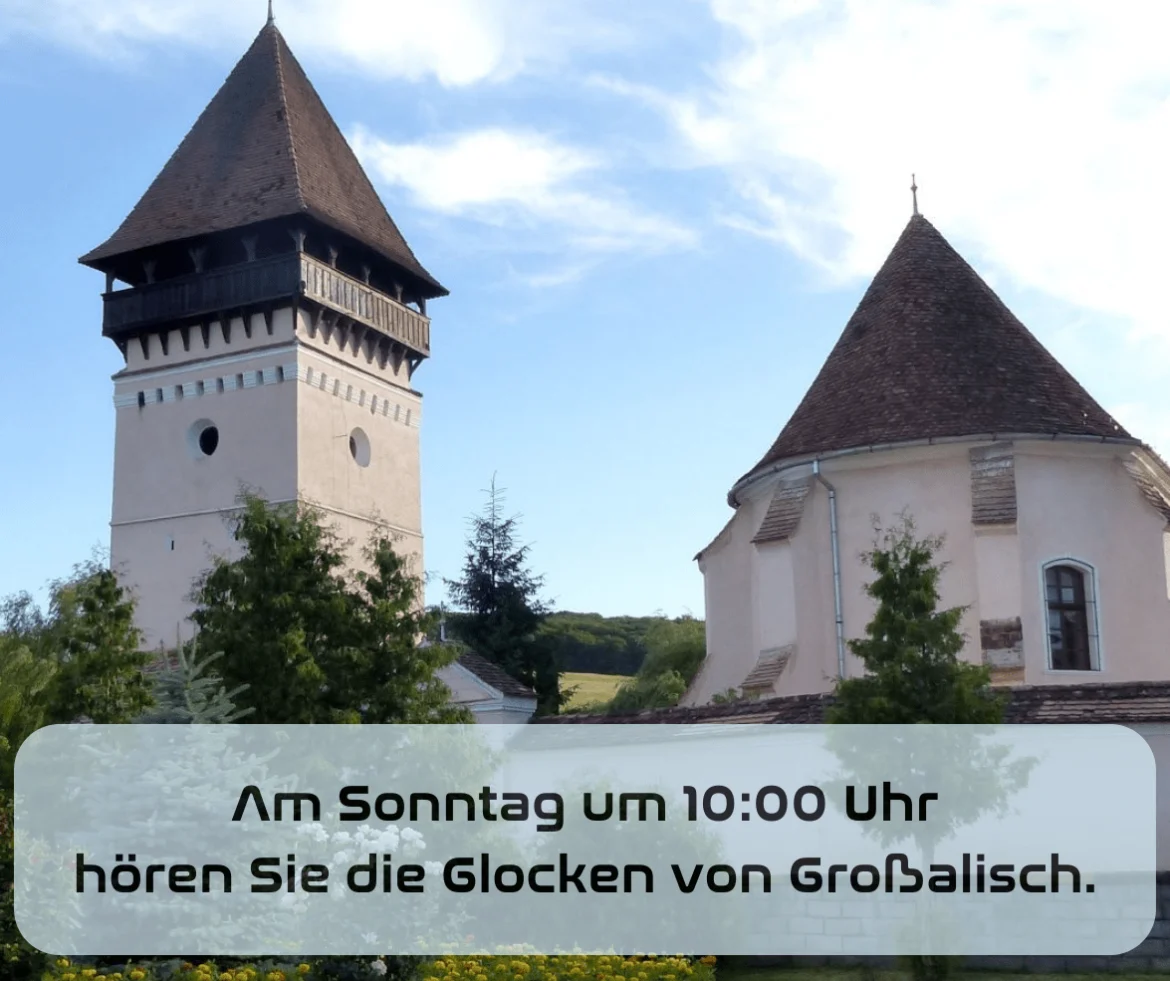 Wort zum Sonntag am 15.06.2025 mit Wolfgang Rehner – Glocken aus Großalisch