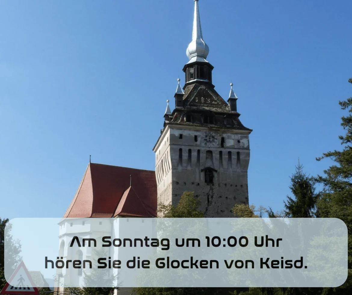 Wort zum Sonntag am 29.06.2025 mit Kurt Boltres – Glocken aus Keisd