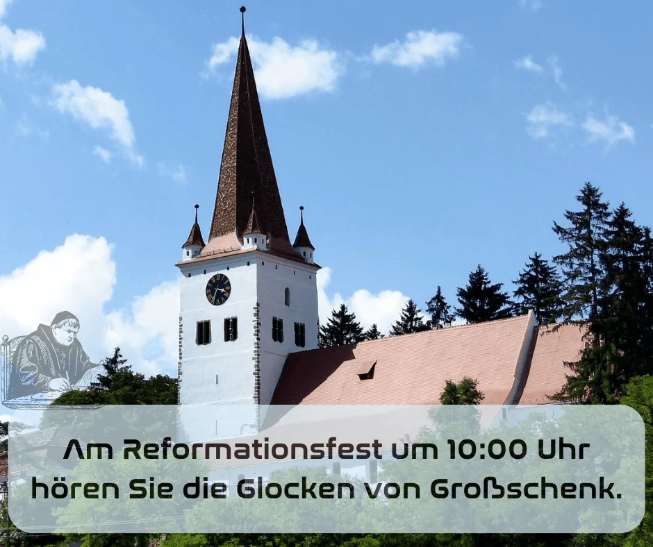 Gottesdienst am Reformationsfest (31.10.2025) mit Dieter Herberth – Glocken aus Großschenk
