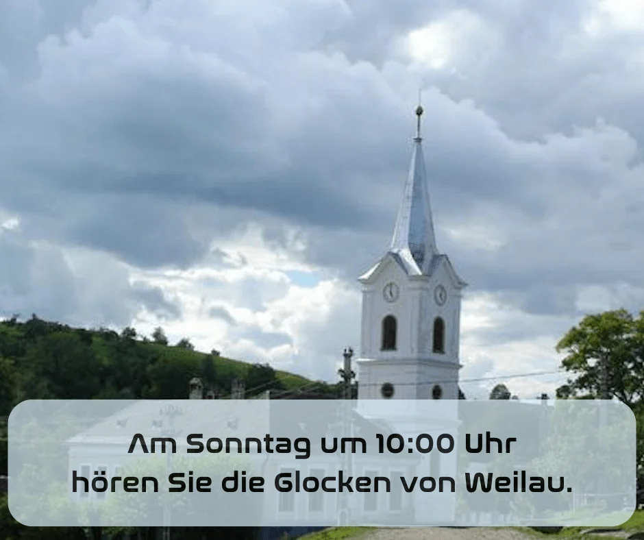 Wort zum Sonntag am 19.10.2025 mit Wolfgang Rehner – Glocken aus Weilau