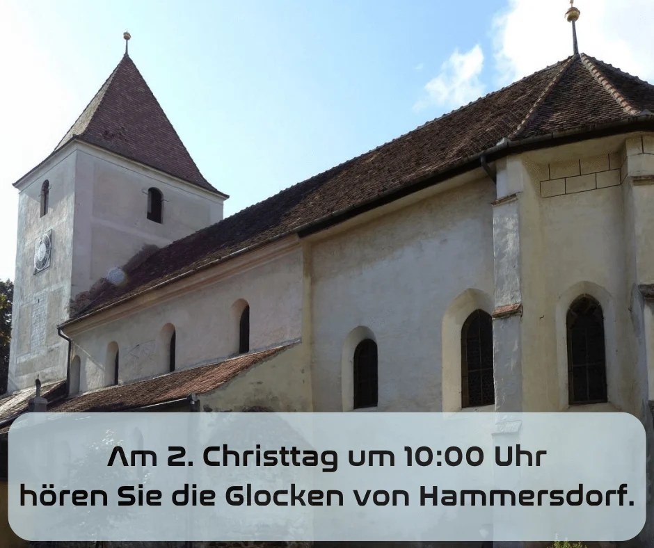 Gottesdienst am 26.12.2025 mit Britta Seidner – Glocken aus Hammersdorf