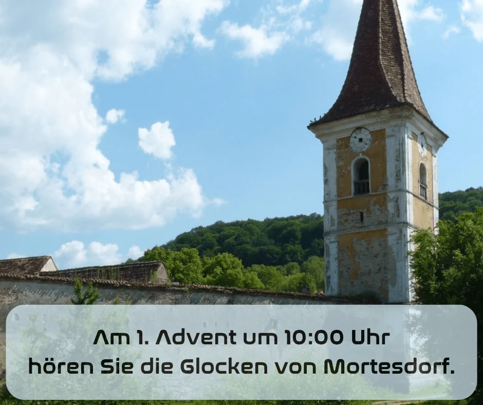 Wort zum Sonntag am 30.11.2025 mit Kurt Boltres – Glocken aus Mortesdorf
