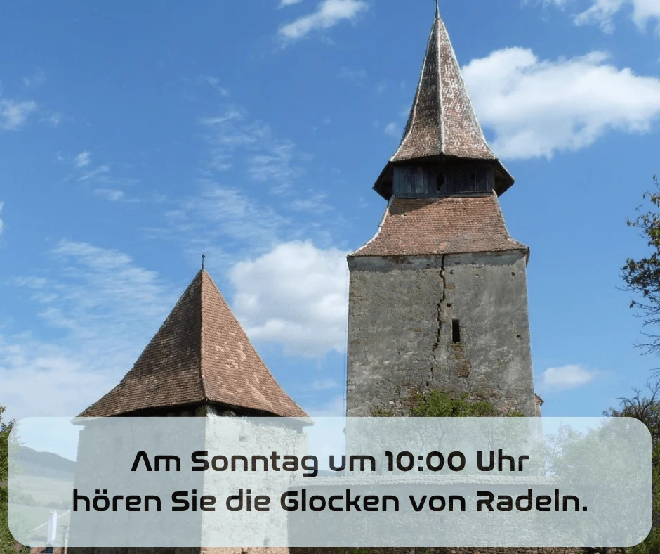 Wort zum Sonntag am 28.12.2025 mit Kurt Boltres – Glocken aus Radeln