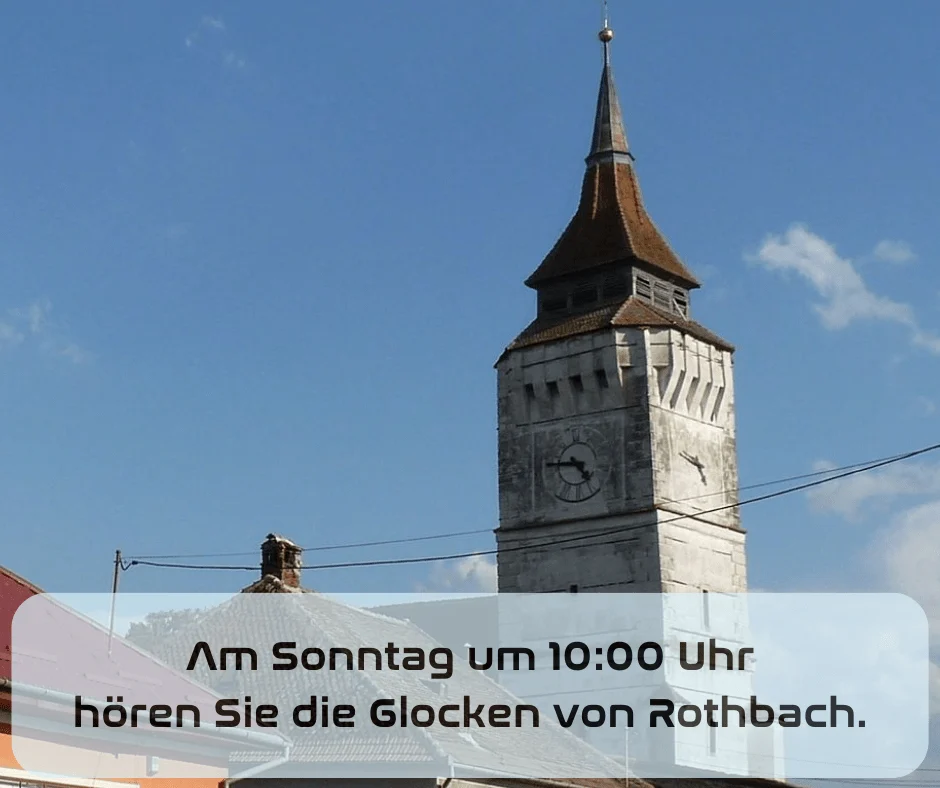 Wort zum Sonntag am 22.02.2026 mit Kurt Boltres – Glocken aus Rothbach