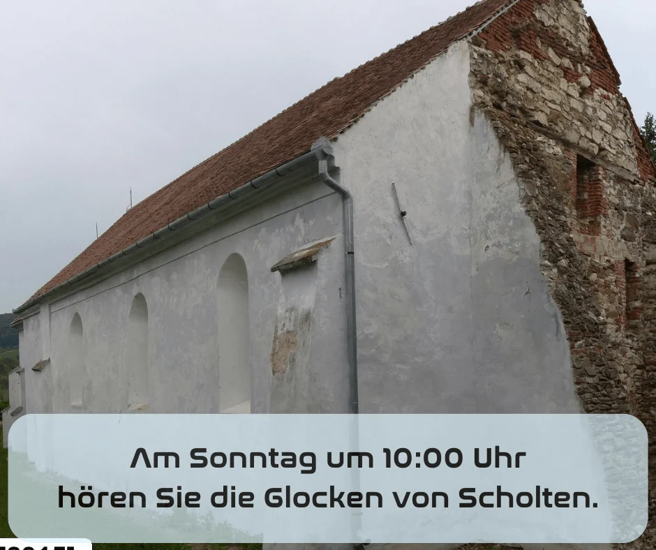 Wort zum Sonntag am 29.03.2026 mit Kurt Boltres – Glocken aus Scholten