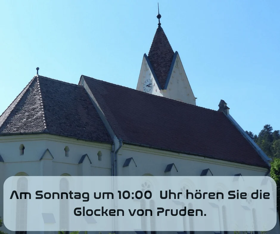 Wort zum Sonntag am 19.04.2026 mit Nick Fernolendt – Glocken aus Pruden