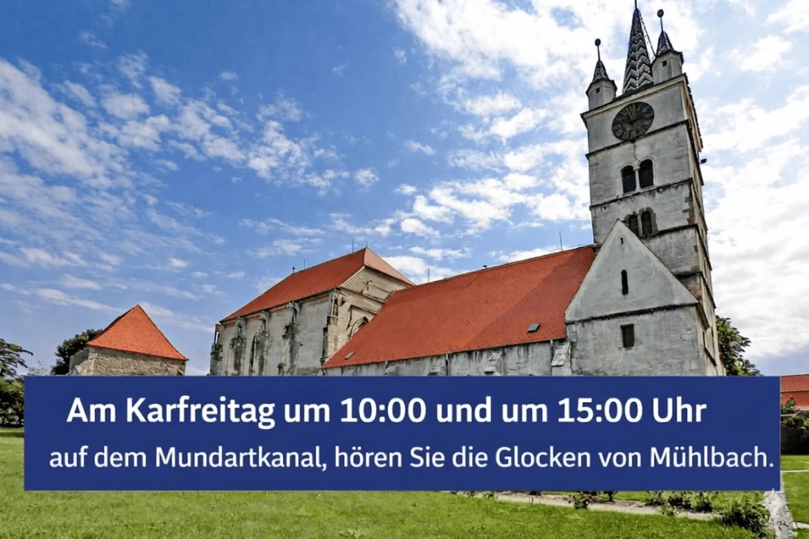 Gottesdienst am Karfreitag (03.04.2026) mit Ortwin Galter – Glocken aus Mühlbach