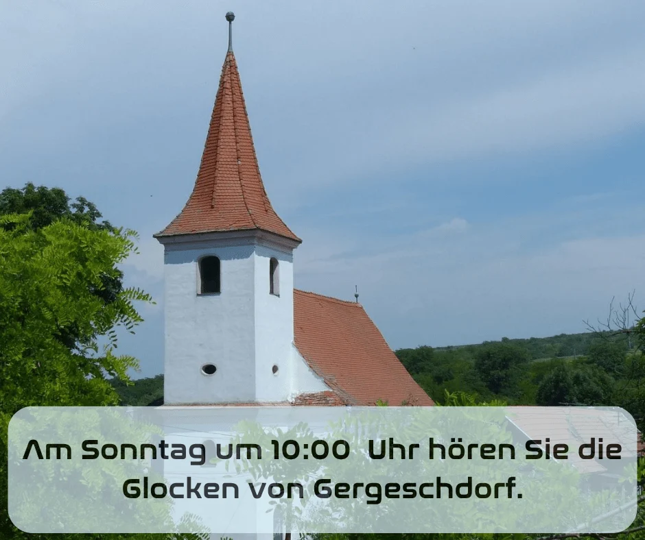 Wort zum Sonntag am 21.06.2026 mit Birgit Hamrich – Glocken aus Gergeschdorf