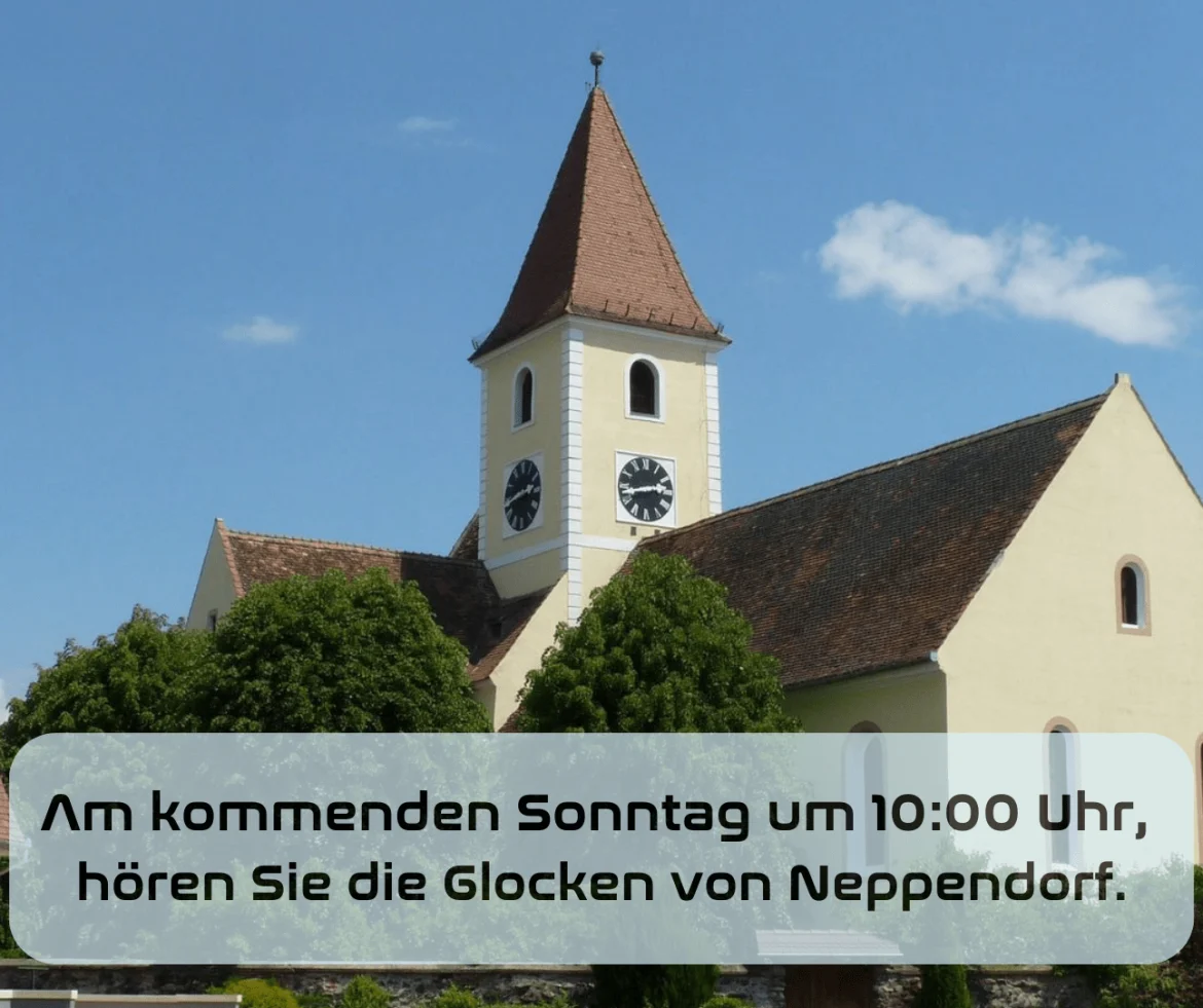 Wort zum Sonntag am 16.08.2026 mit Britta Seidner – Glocken aus Neppendorf