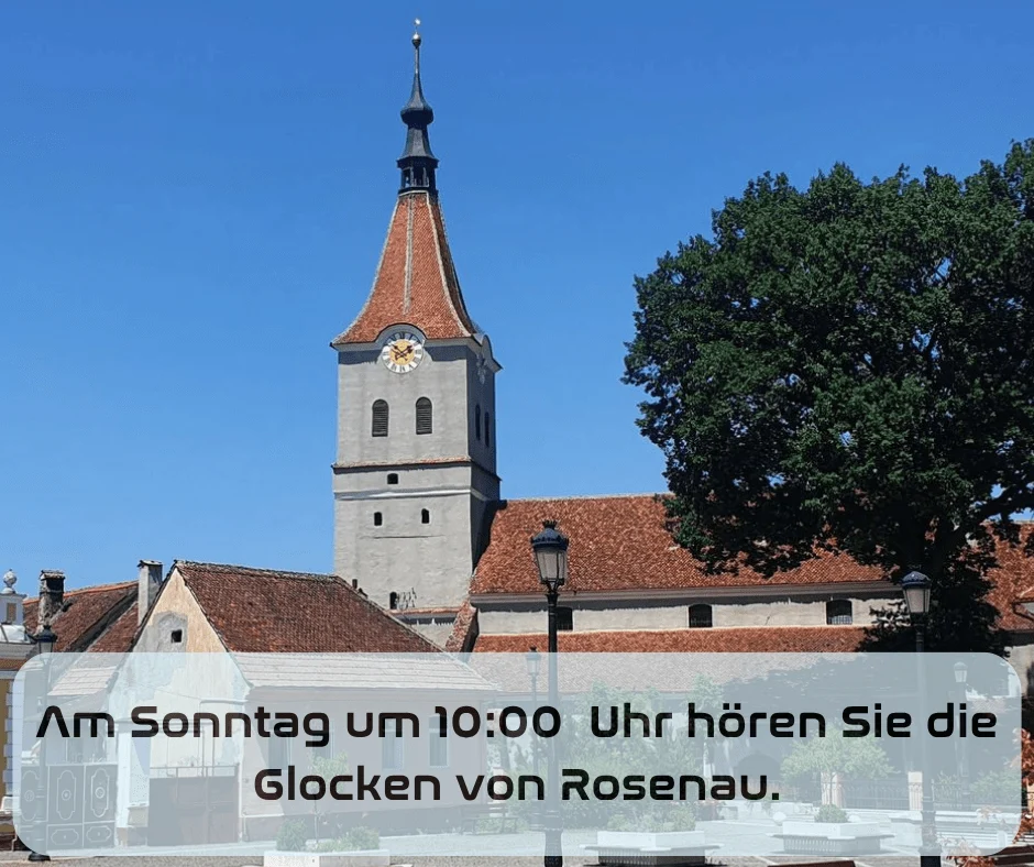 Wort zum Sonntag am 23.08.2026 mit Nick Fernolendt – Glocken aus Rosenau