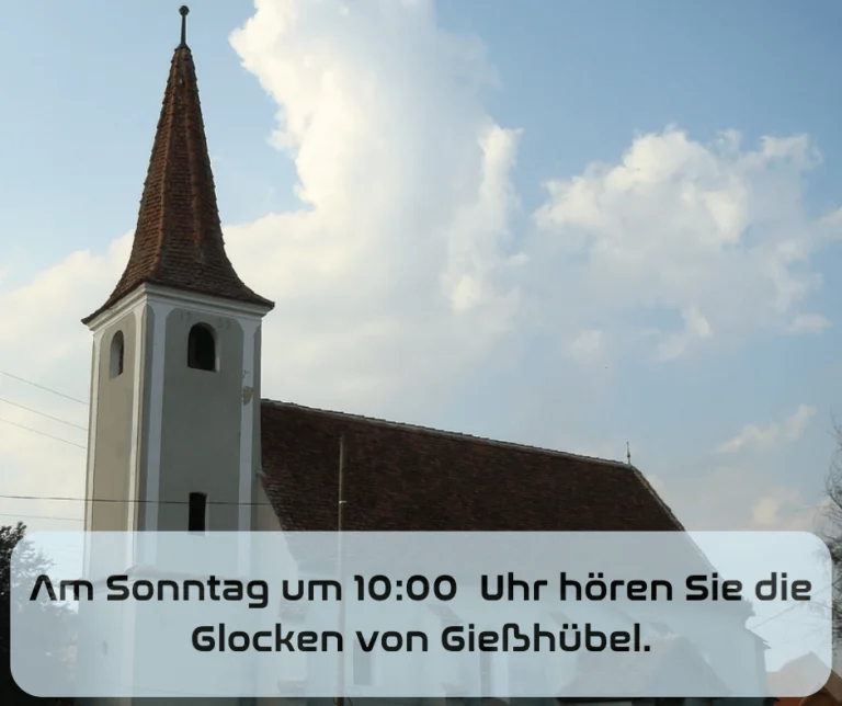 Wort zum Sonntag am 11.10.2026 mit Wolfgang Rehner – Glocken aus Gießhübel