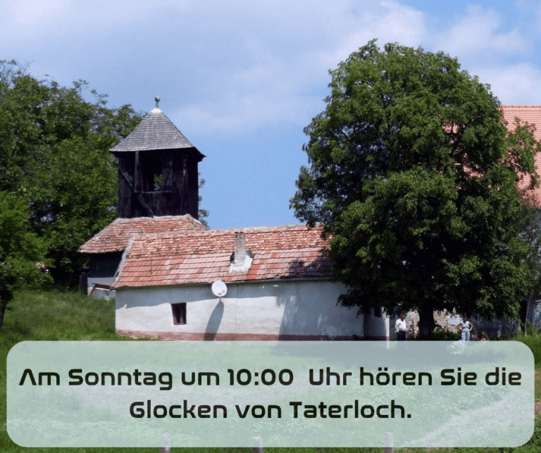 Wort zum Sonntag am 25.10.2026 mit Kurt Boltres – Glocken aus Taterloch