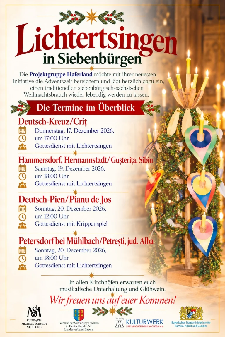 Bild zum Beitrag: Lichtertsingen in Siebenbürgen: Ein alter Weihnachtsbrauch kehrt zurück