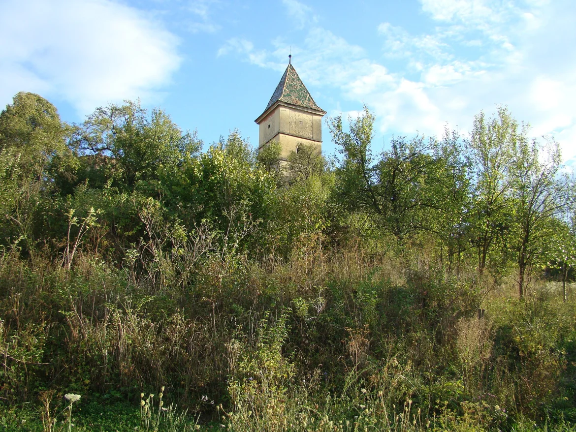 Die evangelische Kirche in Belleschdorf von außen