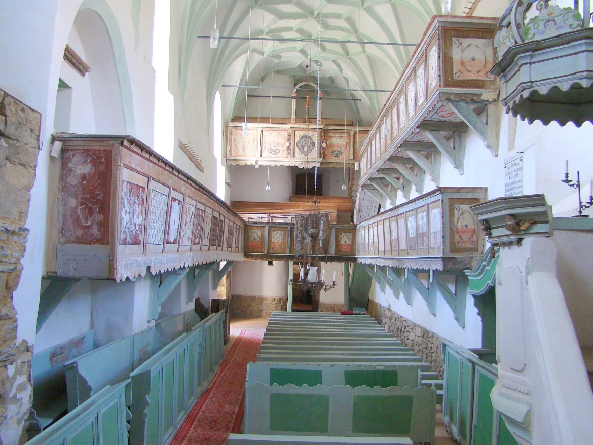 Die evangelische Kirche in Bodendorf von außen