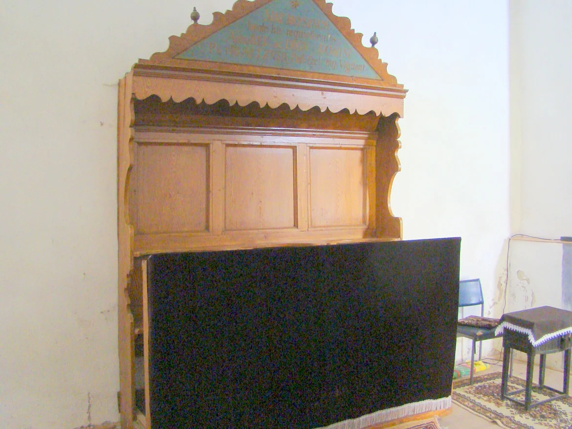 Die evangelische Kirche in Botsch von außen