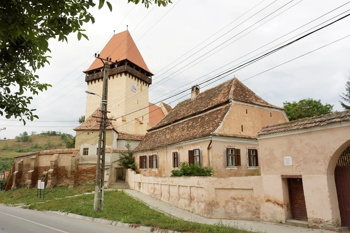 Die evangelische Kirche in Eibesdorf von außen