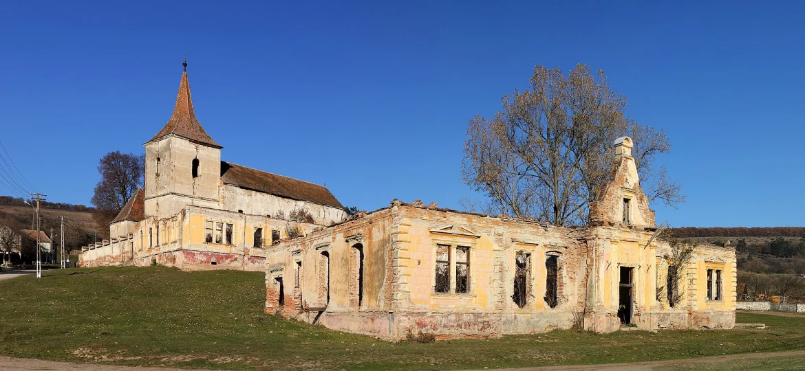 Die evangelische Kirche in Felmern von außen