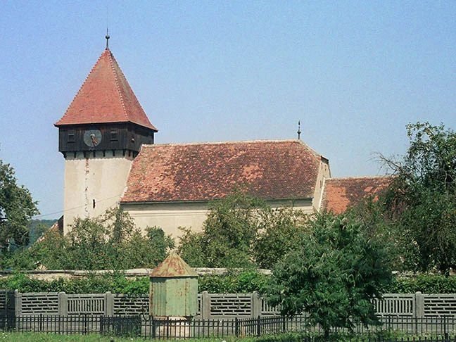 Die evangelische Kirche in Girelsau von außen