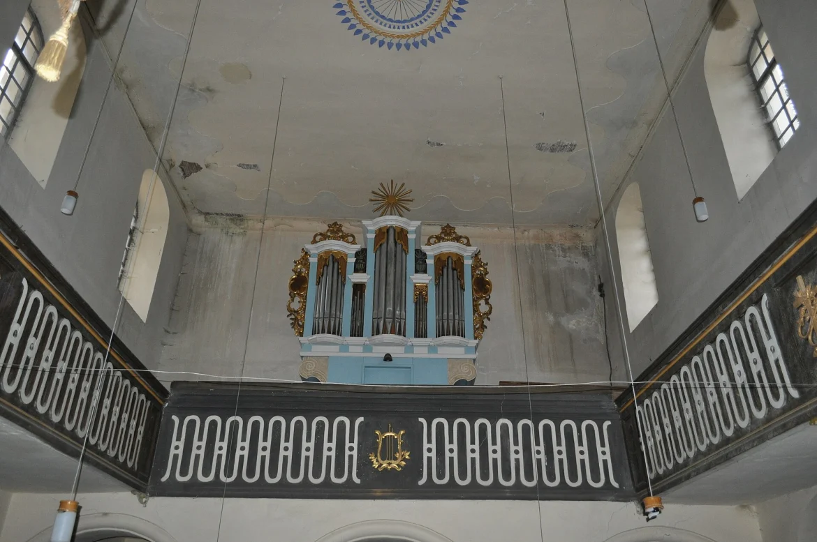 Die evangelische Kirche in Kirchberg von außen