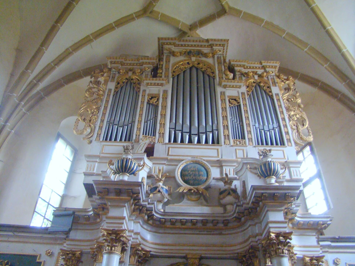 Die evangelische Kirche in Seiburg von außen
